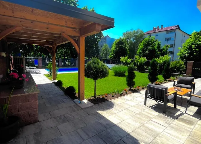 Διαμέρισμα Moste - Modern With Pool, Ev Station & Free Parking